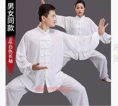 Unisex Cotton Shaolin Tai Chi Uniform Kung Fu Wing Chun Wushu Suit Martial Arts