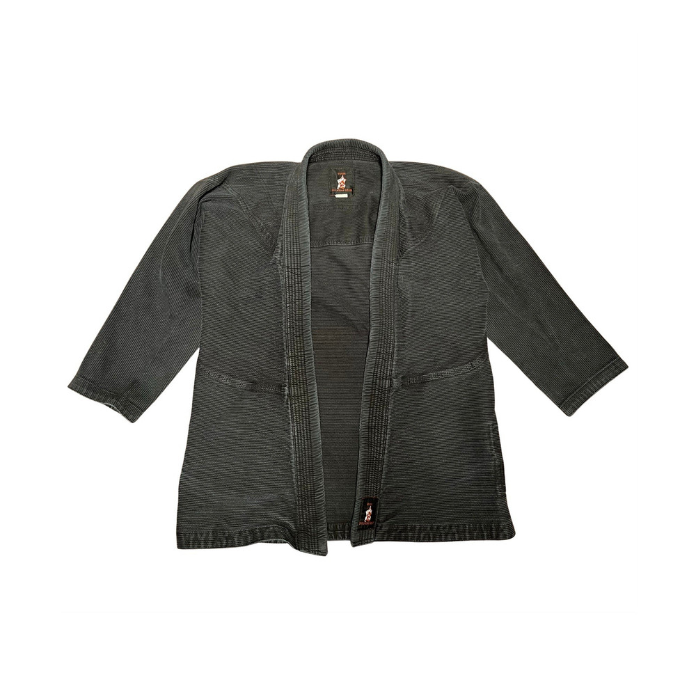 Your Jiu Jitsu Gear Black Jiu-Jitsu Gi Jacket Top Only A-1 100% Cotton Unisex