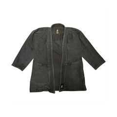 Your Jiu Jitsu Gear Black Jiu-Jitsu Gi Jacket Top Only A-1 100% Cotton Unisex