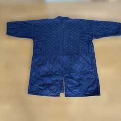 Japanese Kendo Gi Jacket Kozuchi Showa Retro Navy Sashiko Practice Wear