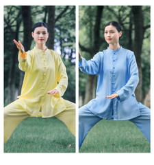 Kun Master Summer Kung Fu Dress Martial Art Uniform Tai Chi Clothes Wushu