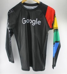Google Long Sleave Sports Wear Jiu-JItsu Ratguard