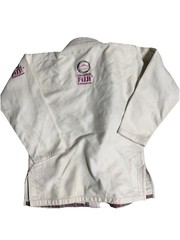 Fuji Champion Kimono Jiu-Jitsu Gi Jacket Embroidered Cherry Blossom Cancer W1