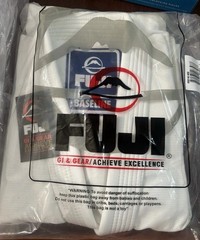 FUJI Womens Baseline Ju Jitsu Gi White Navy W00