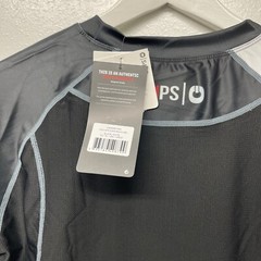 GR1PS Athletics Longsleeve Arte Suave Rashguard XL Black/White New w Tag