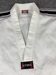 GOLDEN TIGER Martial Arts White Karate Top Size 3/170