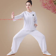 Unisex Tai Chi Suit Kung Fu Wing Chun Morning Exercise Uniform martial arts Sets
