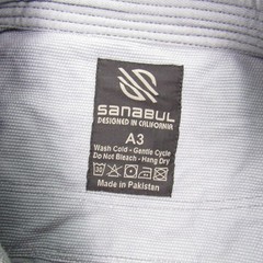 Sanabul BJJ Gi Top A3 Gray Brazilian Jiu Jitsu Jacket Top