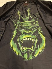 Summo Sports Kong Brazilian Jiu Jitsu BJJ Gi Black Green Size A-5 With Belt EUC