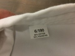 White Officially Approved Taekwondo Uniform 6/190