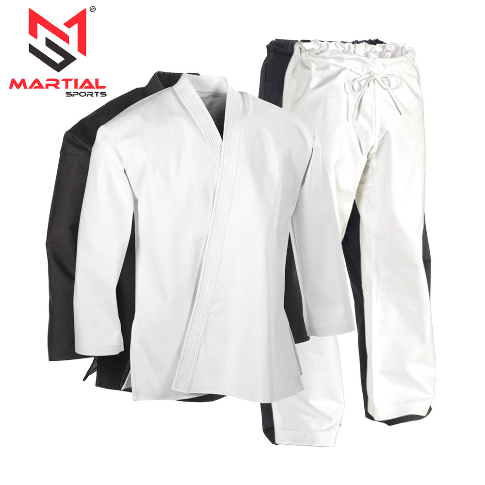 Martial Sports Heavyweight Karate Gi – 14-OZ – *FREE BELT* – **FREE SHIPPING!!**