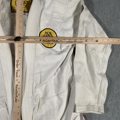 Gracie Humaita Maeda BJJ Gi Jacket Kimono Top Adult A1L White Jiu Jitsu Uniform