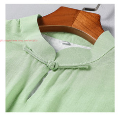 Women Tai Chi Morning Exercise Suit Kung Fu martial arts Wing Chun Linen Uniform