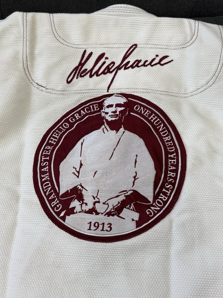 Hélio Gracie Jiu-Jitsu 100 Year Celebration Special Edition GI Super RARE New