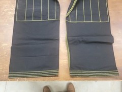 Shoyoroll Gi Black Jiu-Jitsu Kimono Karate Kung Fu Uniform Pants Snake Size A-2