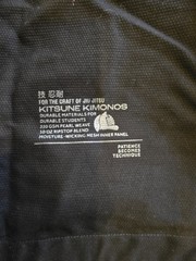 Kitsune Spectre Mens BJJ Gi – Black A2L