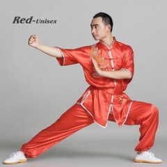 Shaolin Kung Fu Tai chi uniform Martial arts Changquan set Dragon embroidery
