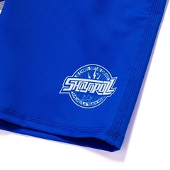Shoyoroll Competitor 21.Blue Rash Guard SS & Training Fitted Shorts MMA Jiujitsu