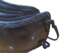 pair of Leather Do Chichikawa-Leather strap Kendo supplies Armor parts The rope