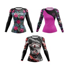 Womens Rashguard For BJJ MMA Jiu Jitsu No Gi Brazilian Jiu Jitsu Compression