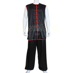 Kung Fu Sleeveless Taichi Martial Arts Uniform Tai Chi Suit Wushu Nanquan Suit