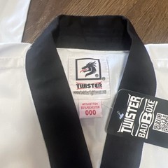 Twister Fightwear. Size 000 Cotton Blend Taekwondo