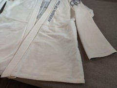 Brazilian Jiu Jitsu Muay Thai Gi Top Jacket Adult A3 White MMA BJJ *Read*