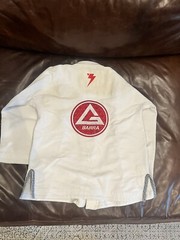 Gracie Barra Jiu Jitsu Gi Size A0 White Equipe With Pants