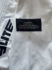Elite Sports BJJ GI for Men IBJJF Kimono BJJ Jiu Jitsu GI W/Preshrunk Fabric, A4