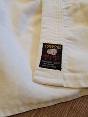 Tokyono Martial Arts Uniform Gi Size 0 White Cotton