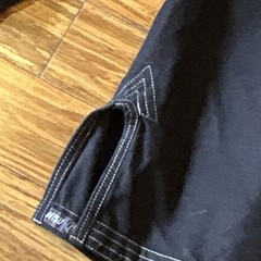 Bay Jiu-Jitsu Gi Jacket Black A0 Embroidered Logo Adult Unisex