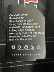 Combat Corner CRNR V6 Jiu Jitsu Gi Size A3 Kimono Jacket Black BRAND NEW W/ TAG!