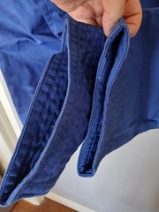 Isami JJ-410 Brazilian Jiu-Jitsu Gi/JJ-402 Pant Size A6 Blue Doubleweave JAPAN