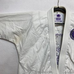 Rolles Gracie Jiu Jitsu Kimono Mens A2L White Purple MMA Jacket