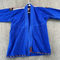 Gameness Air Gi Jiu Jitsu Kimono Top A2 Blue Marital Arts MMA Training Uniform