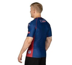Fuji XTR Extreme MMA BJJ Jiu Jitsu ShortSleeve Short Sleeve Rashguard Navy Blue