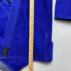 JAYEFO Jiu Jitsu Gi Kimono Suit Mens A1 Blue BJJ Karate Uniform Set
