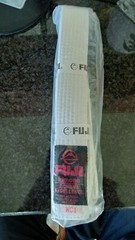 Girls Fuji Kimono Jiu Jitsu Belt White New WC1
