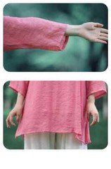 Kung Fu Shirts Wing Chun Training Vintage Sport Tops Martial Arts Taichi Uniform