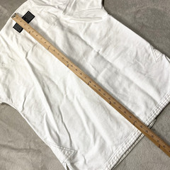 Albino and Preto A&P Adult Batch 8 Martial Arts Jiu-Jitsu Gi Top White Size A0H