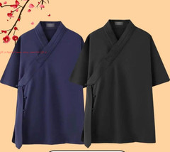 Summer Wudang Taoist costume Chinese Clothing Hanfu Wear Kung Fu Tai Chi Uniform