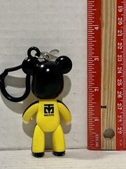 MOOTO Bears “Bruce Lee” Martial Arts Keyring Action Figure Key Chain Holder