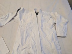 Revgear Gi Top & Bottom Unisex A0 White Brasil JiuJitsu Adult
