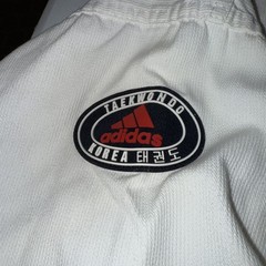 Adidas Taekwondo Korea GI Mens Sz 7 XL White USA Pullover Martial Arts