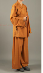Unisex Buddhist Zen Clothing Shaolin Monk Kung Fu Martial Arts Wushu Uniforms