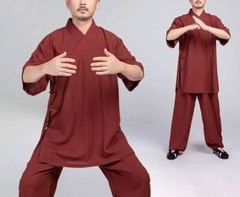 Summer top quality Linen kung fu uniforms tai chi clothing martial arts suits