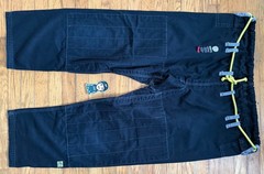 2014 SHOYOROLL ALBINO & PRETO COMP STANDARD BATCH 30 GI JIU JITSU BJJ BLACK A3H