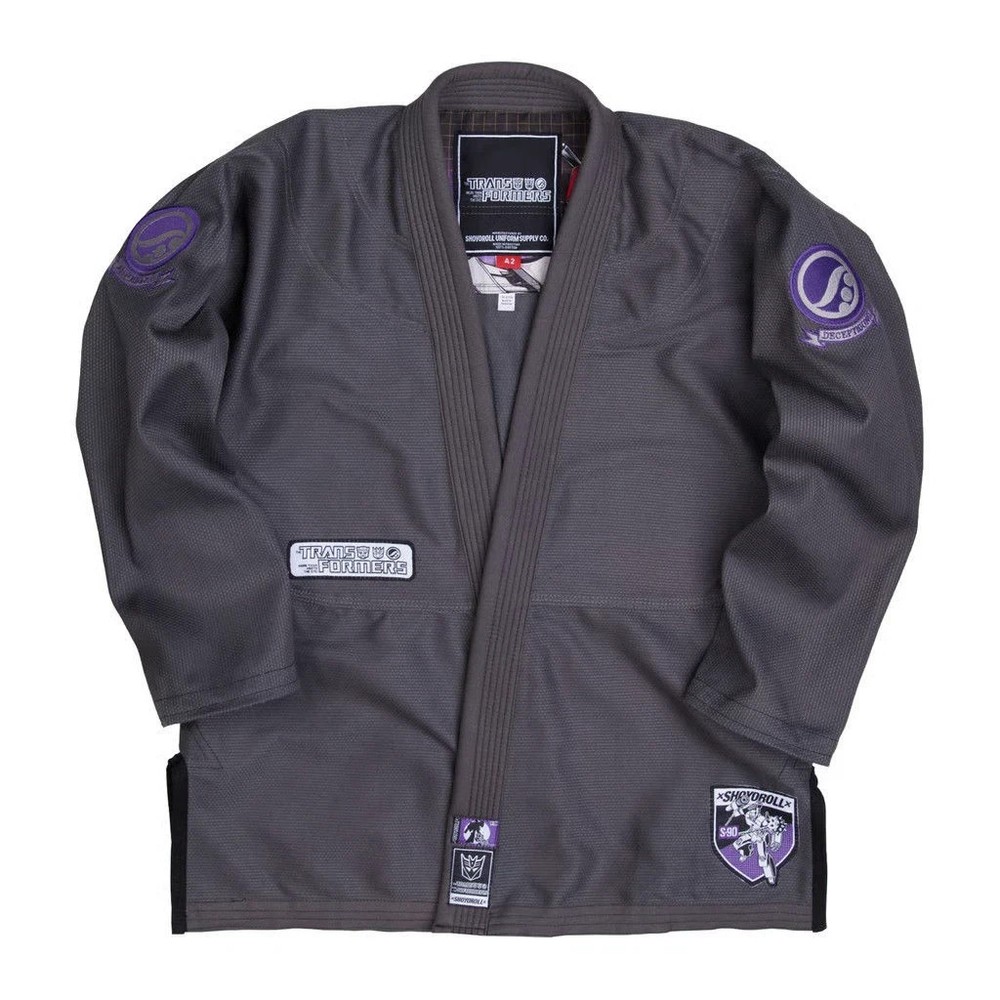 Shoyoroll Batch #56: Shoyoroll x Transformers Gray BJJ Gi 450 gsm Jiu Jitsu