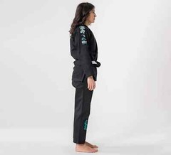 Fuji Womens Women Blossom Brazilian Jiu Jitsu Gi Jiu-Jitsu BJJ – Black