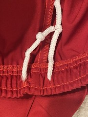 Century Martial Arts Karate Taekwondo Uniform Set Red Black Size 2